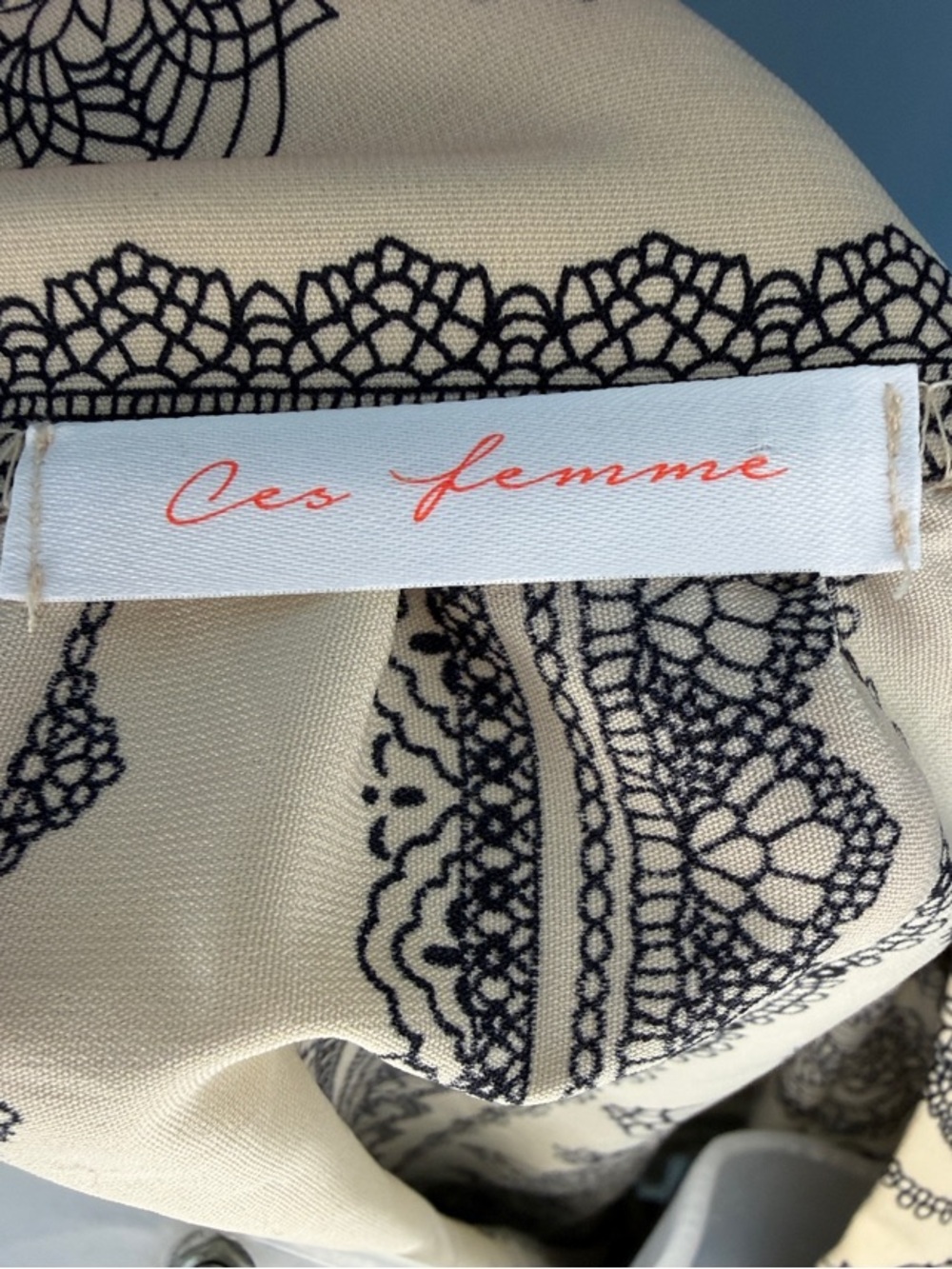 Ces Femme Jillian Bohemian Square Neck Mini Dress - Picture 8 of 14